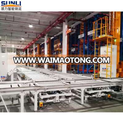 Hot Sale Palletized Storage Automated AS&RS Racking System For Warehouse