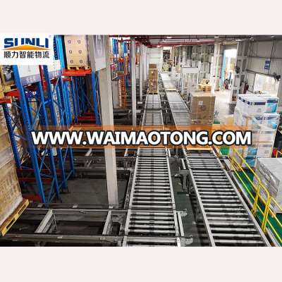 Industrial Warehouse Storage System Automated AS&RS for cargo transport