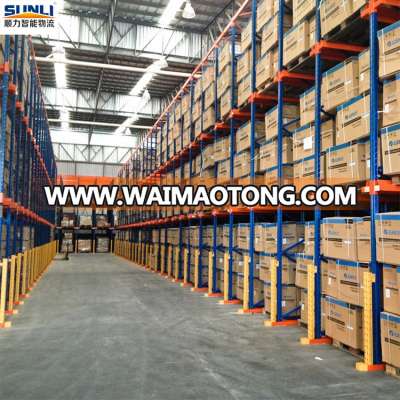 2T Weight Warehouse Adjustable Pallet Storage Drive-in Steel Rack