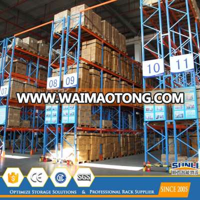 Q235B Steel 800KG~5000KG Customized Selective Pallet Storage Racks