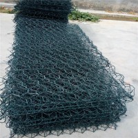 PVC Coated 2.7mm Hexagonal Wire Mesh Stone Cage Gabion Box for Retain